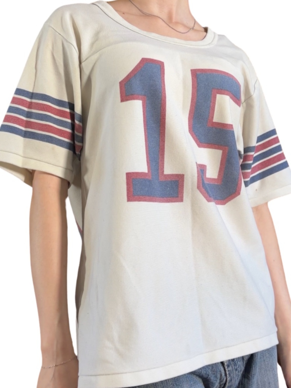 Vintage “19” Striped Jersey